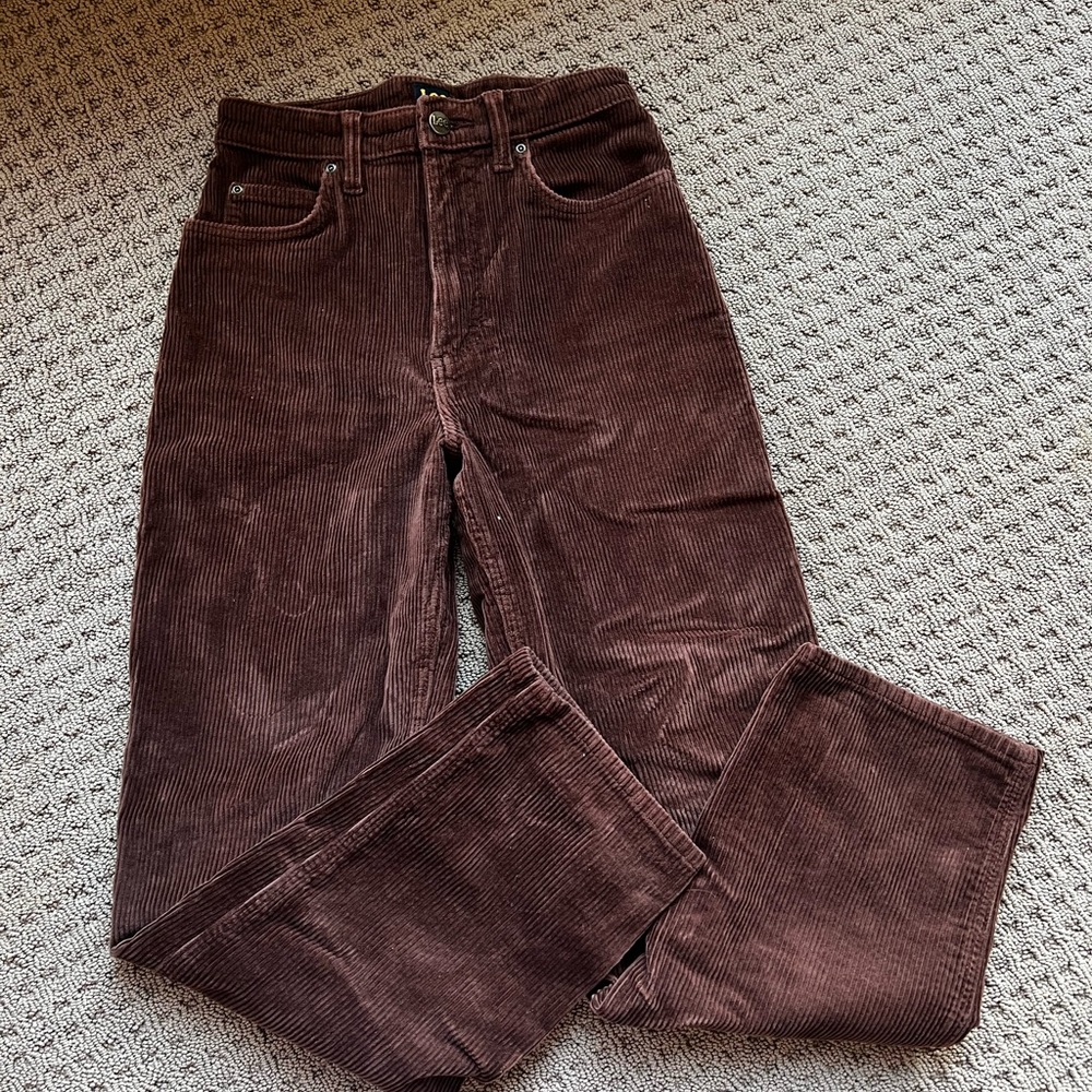 LEE HIGH WAISTED CORDUROY JEAN
